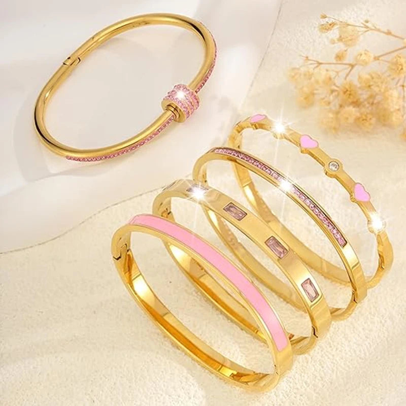 18K Gold Plated Stainless Steel Bracelet