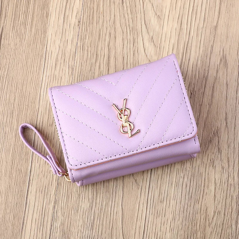 Women's wallet, fashionable and simple multi slot