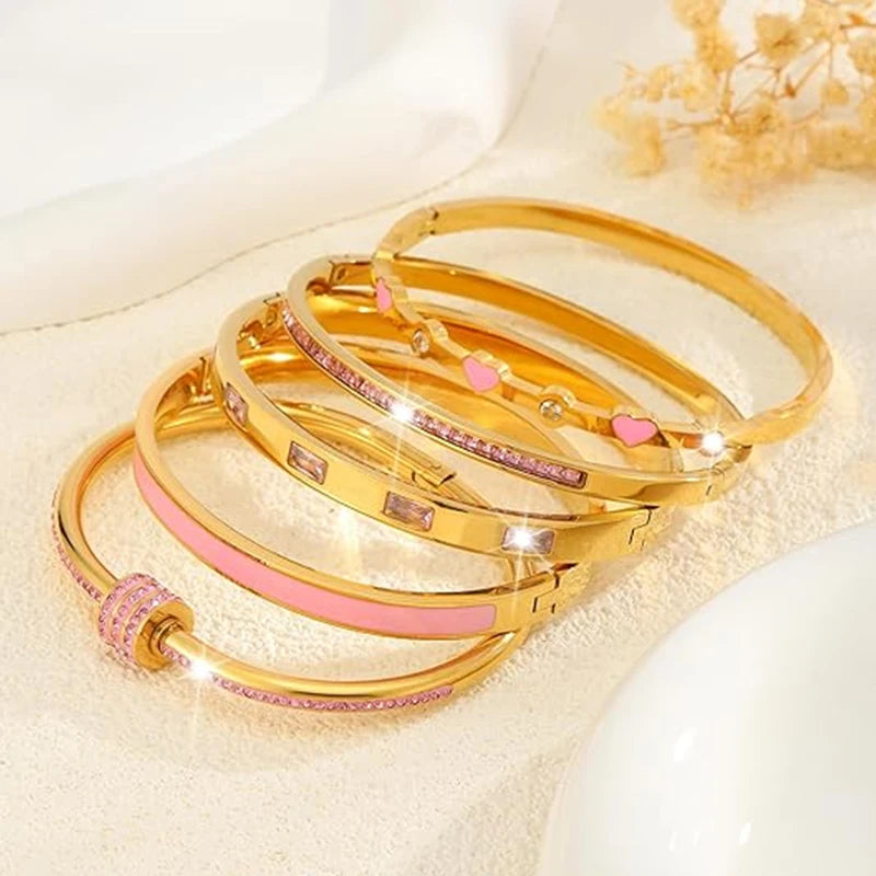 18K Gold Plated Stainless Steel Bracelet