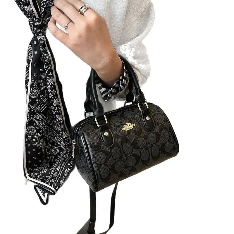 Women's Mini Boston Bucket Bag
