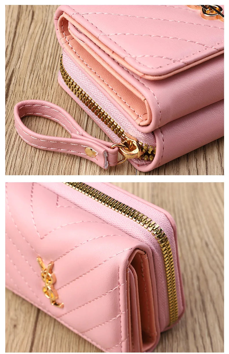 Women's wallet, fashionable and simple multi slot
