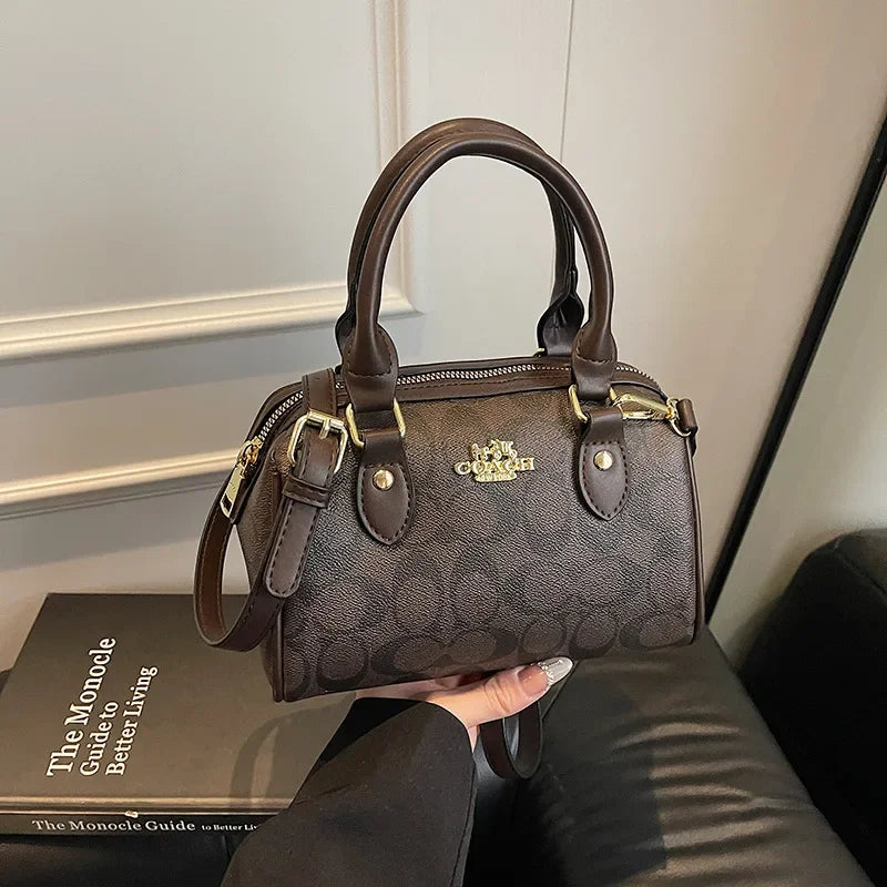 Women's Mini Boston Bucket Bag