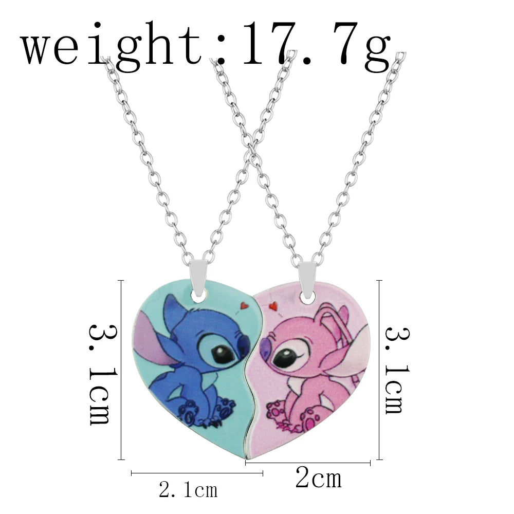 Lilo and Stitch Stainless Steels Pendant Necklace