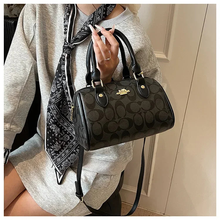 Women's Mini Boston Bucket Bag