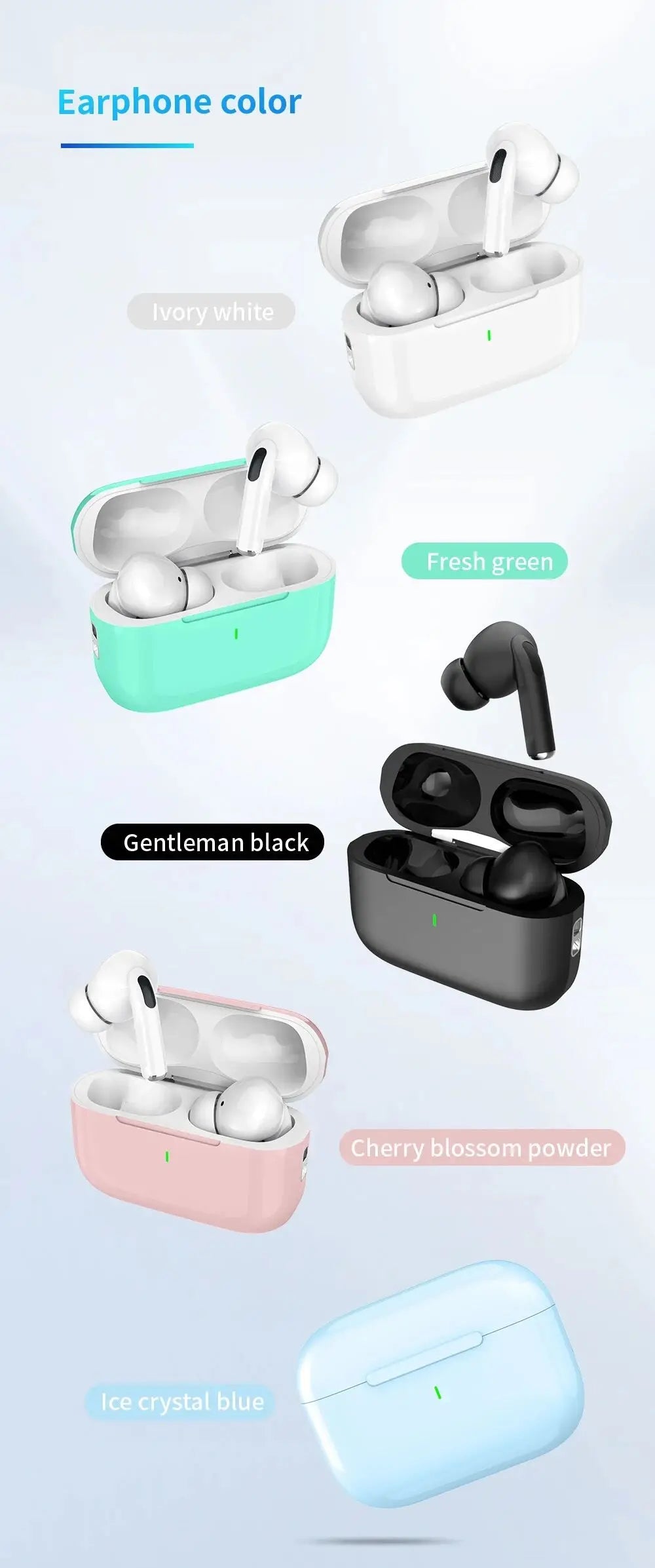 Air Pro Bluetooth for iPhone Apple - Android phone