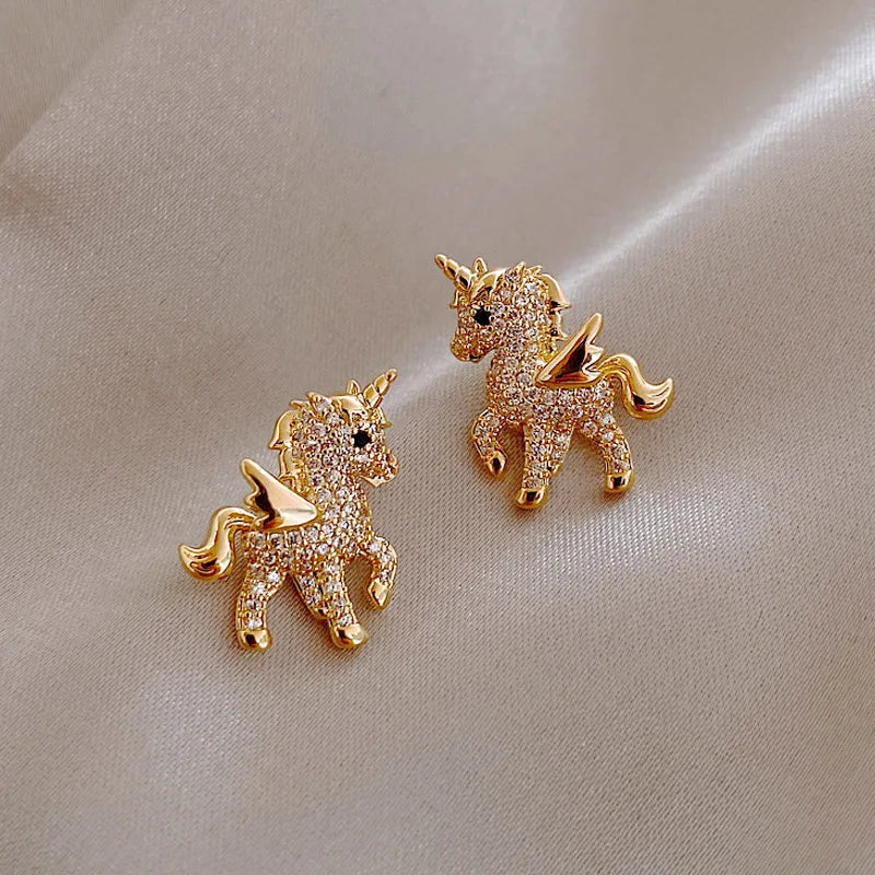 Honey Bee Pearl Stud Earrings Inspired