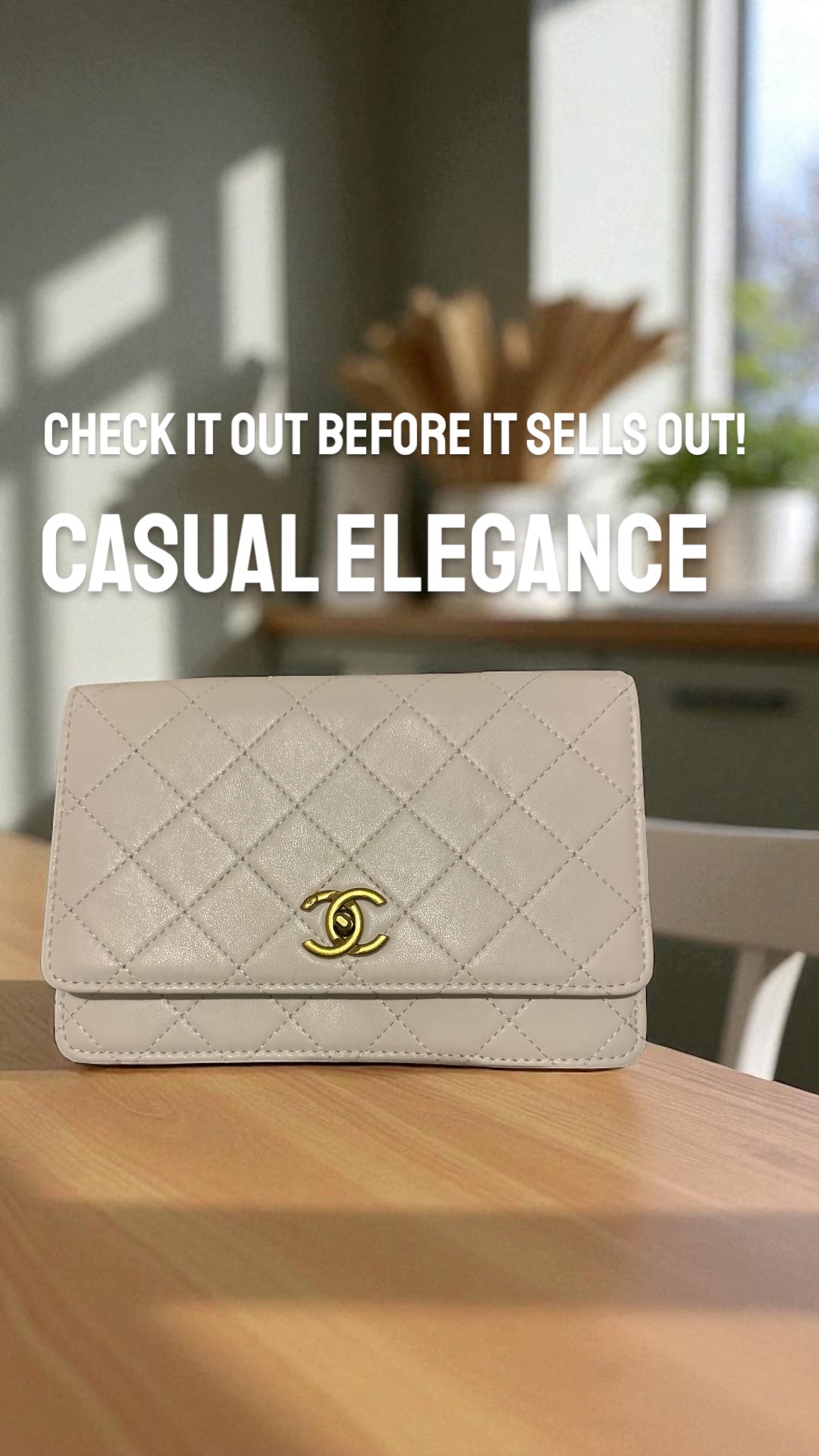 Inspired CC Handbag Luxury Style
