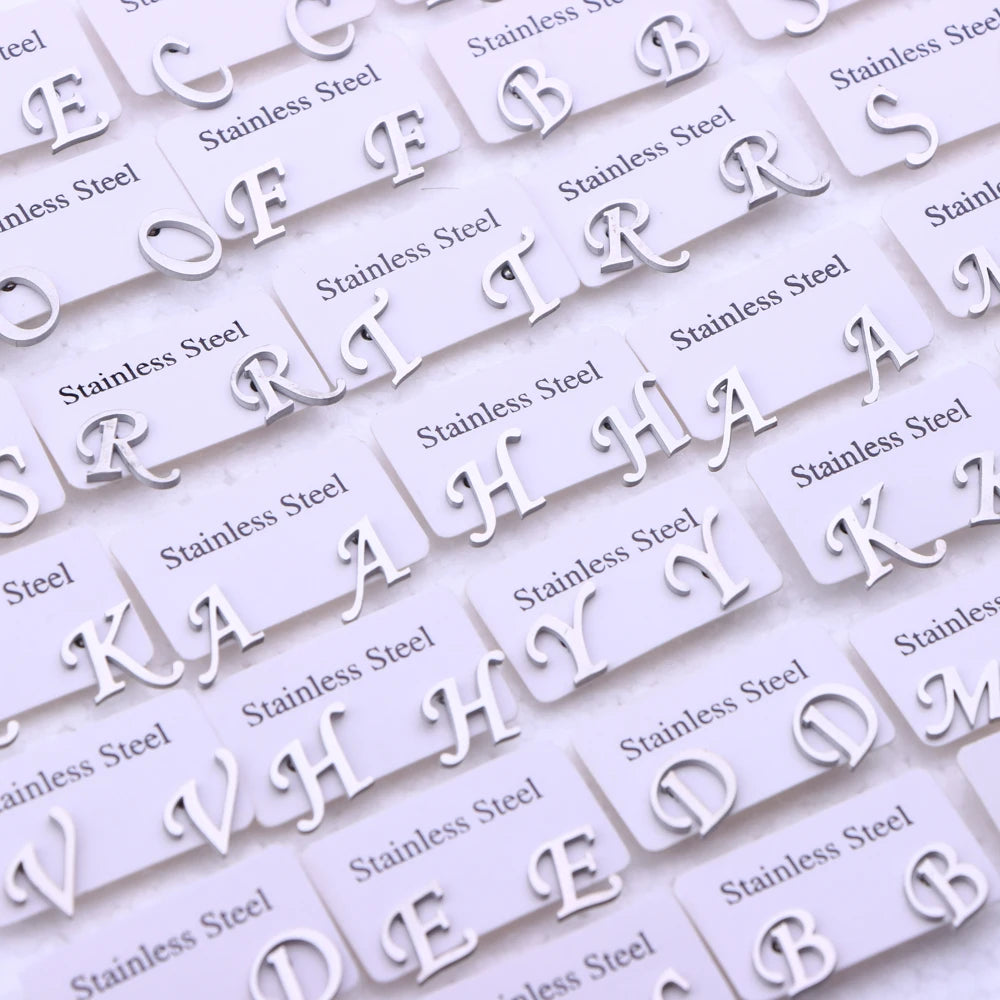 Lot Fashion Stainless Steel Jewelry Earring (10pcs)