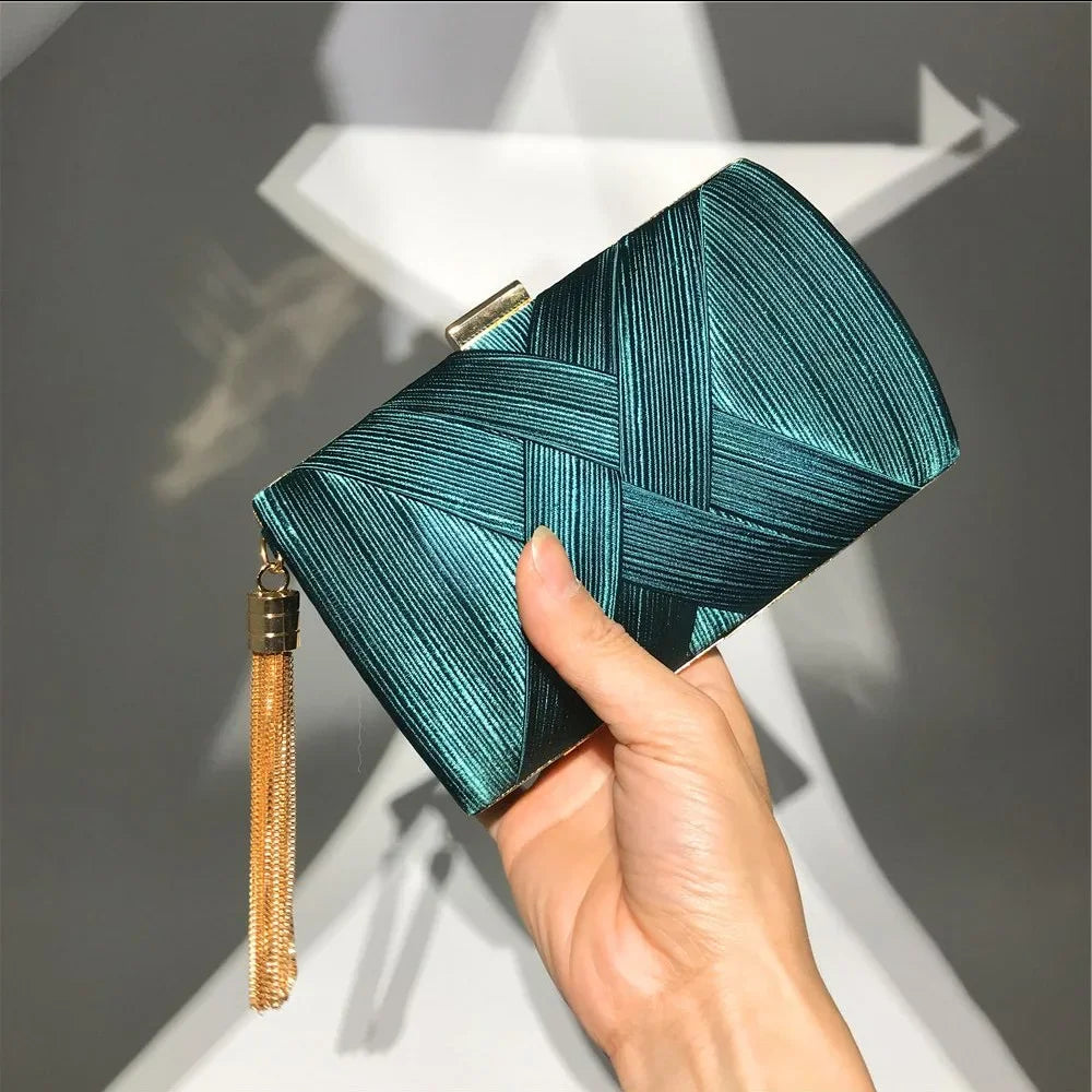 Fashion Women Bags Tassel Ladies Clutch Purse
