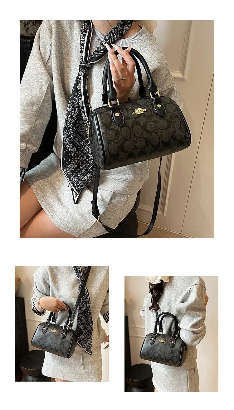 Women's Mini Boston Bucket Bag