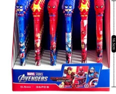 Superhero Spider-Man erasable pen cartoon press neutral pen friction blue water pen 0.5 student stationery wholesale