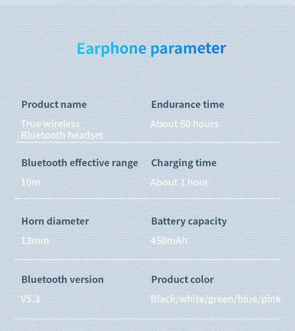 Air Pro Bluetooth for iPhone Apple - Android phone
