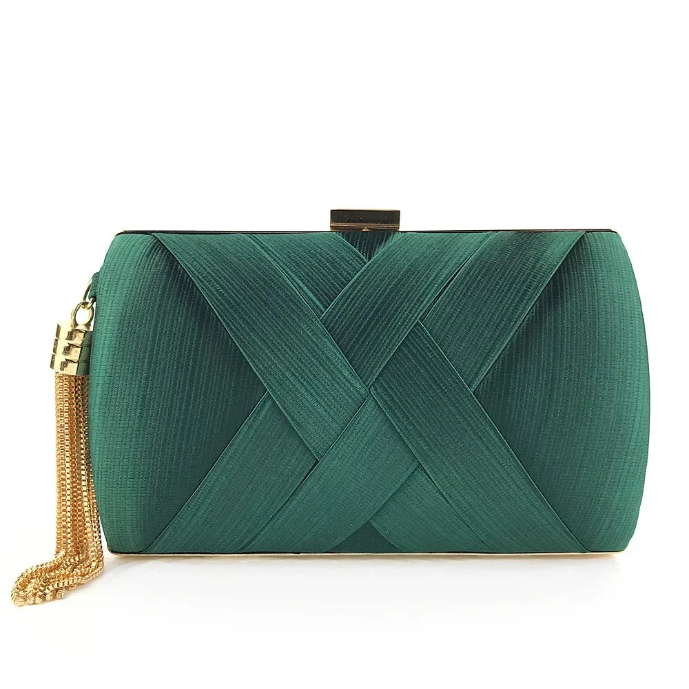 Fashion Women Bags Tassel Ladies Clutch Purse