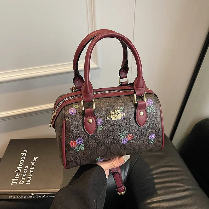 Women's Mini Boston Bucket Bag