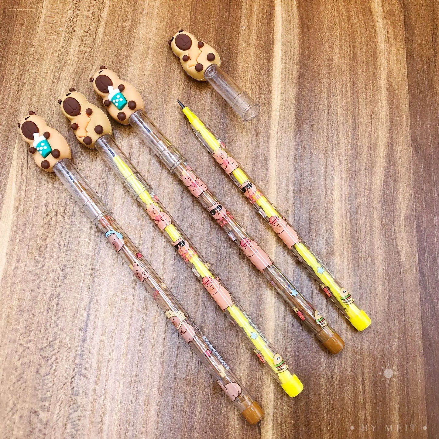 Learning Stationery Kawaii Kapibala Bullet Head Pencil