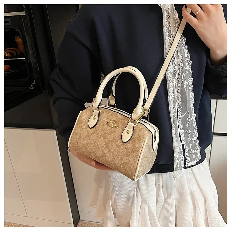 Women's Mini Boston Bucket Bag