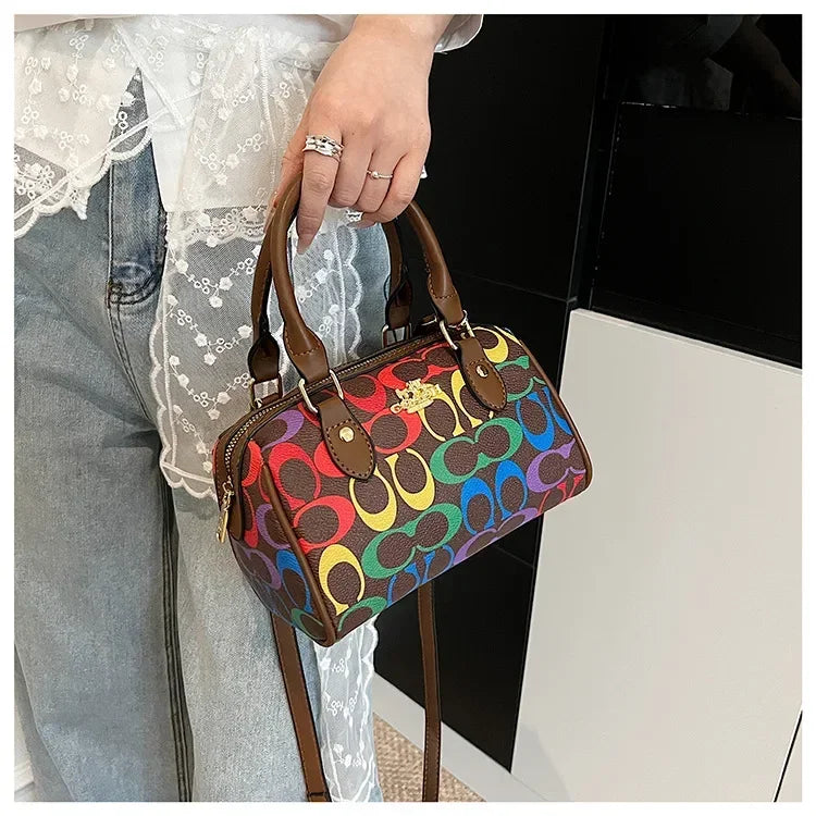 Women's Mini Boston Bucket Bag