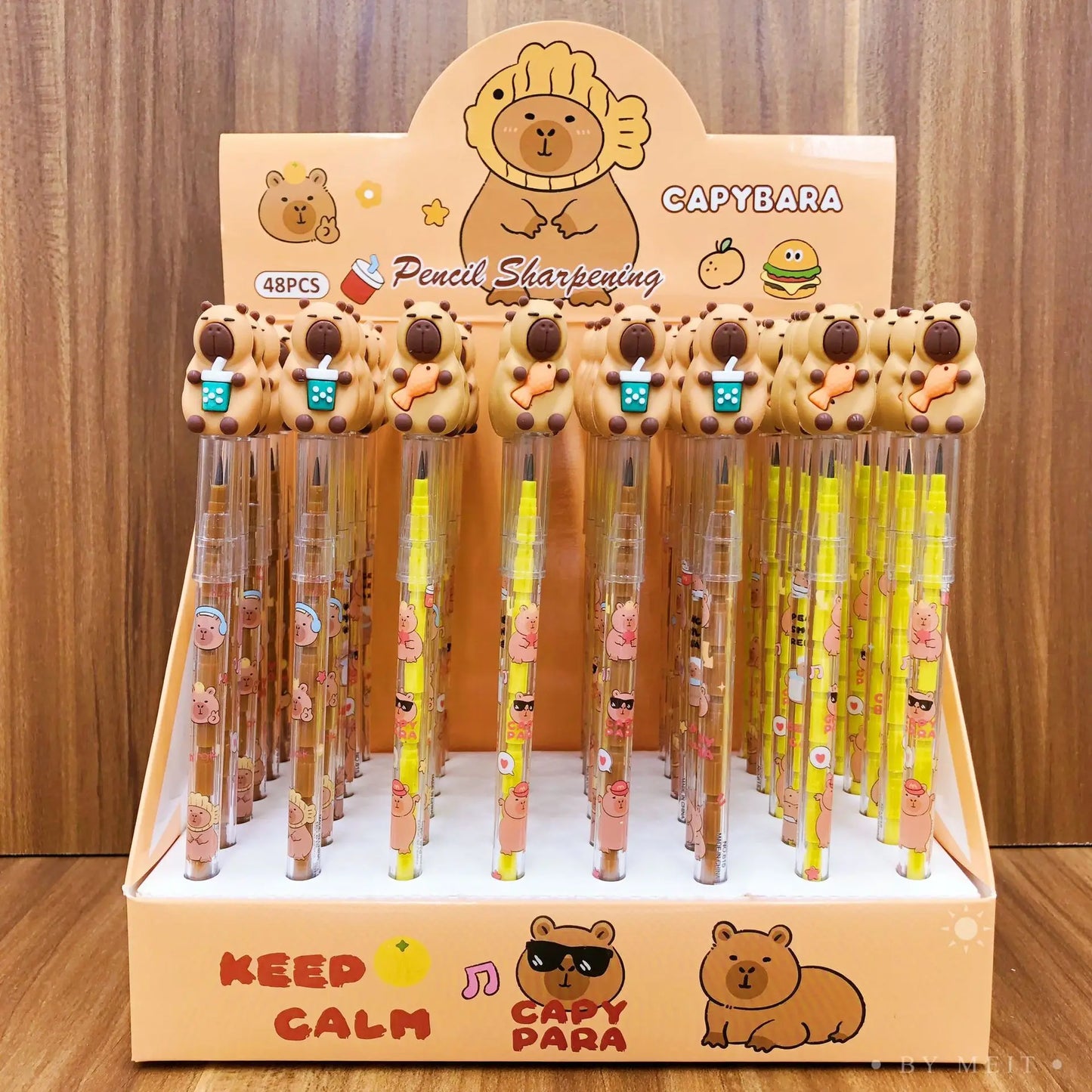 Learning Stationery Kawaii Kapibala Bullet Head Pencil