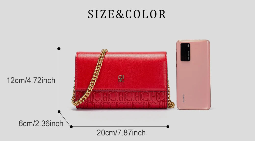CH Exquisite Craftsmanship Women's Chain Bag Light Luxury
