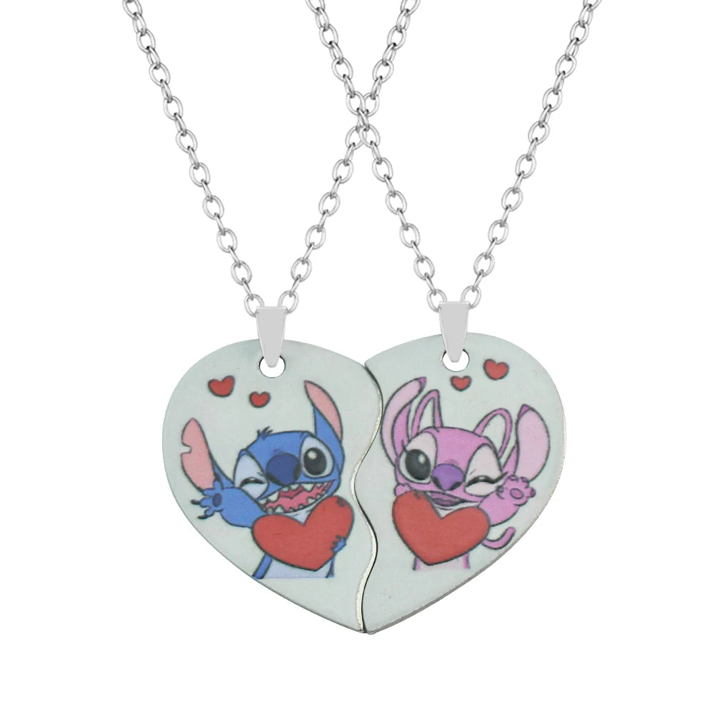 Lilo and Stitch Stainless Steels Pendant Necklace