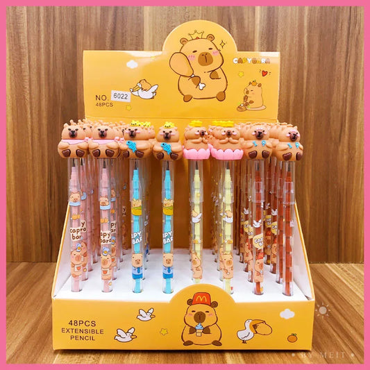 Learning Stationery Kawaii Kapibala Bullet Head Pencil