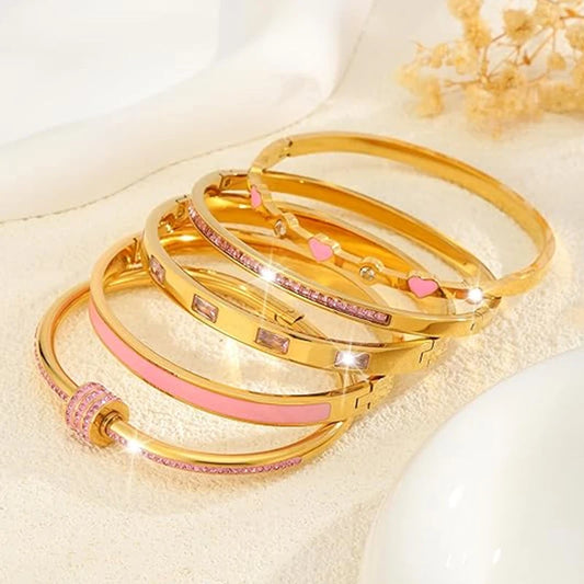 18K Gold Plated Stainless Steel Bracelet