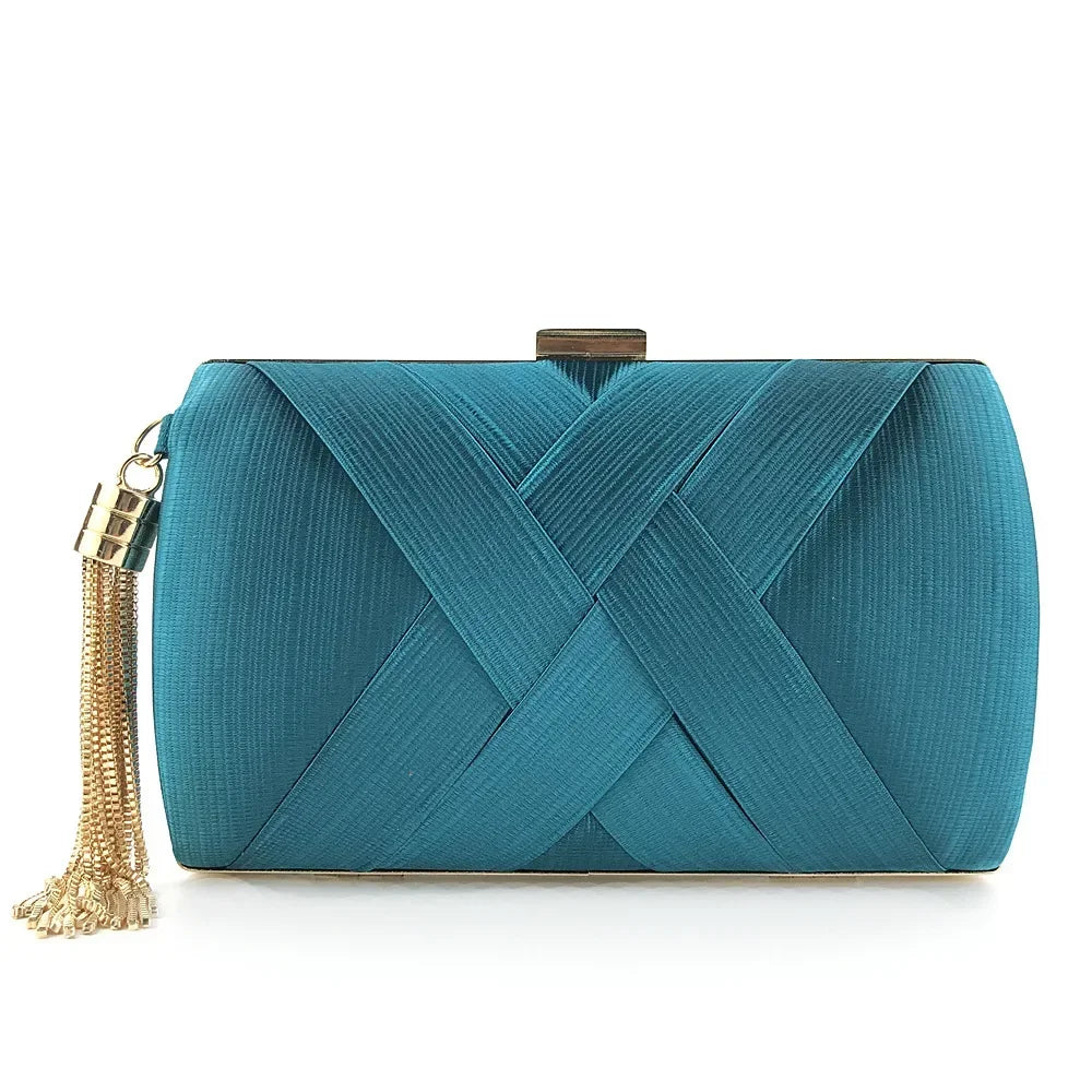 Fashion Women Bags Tassel Ladies Clutch Purse