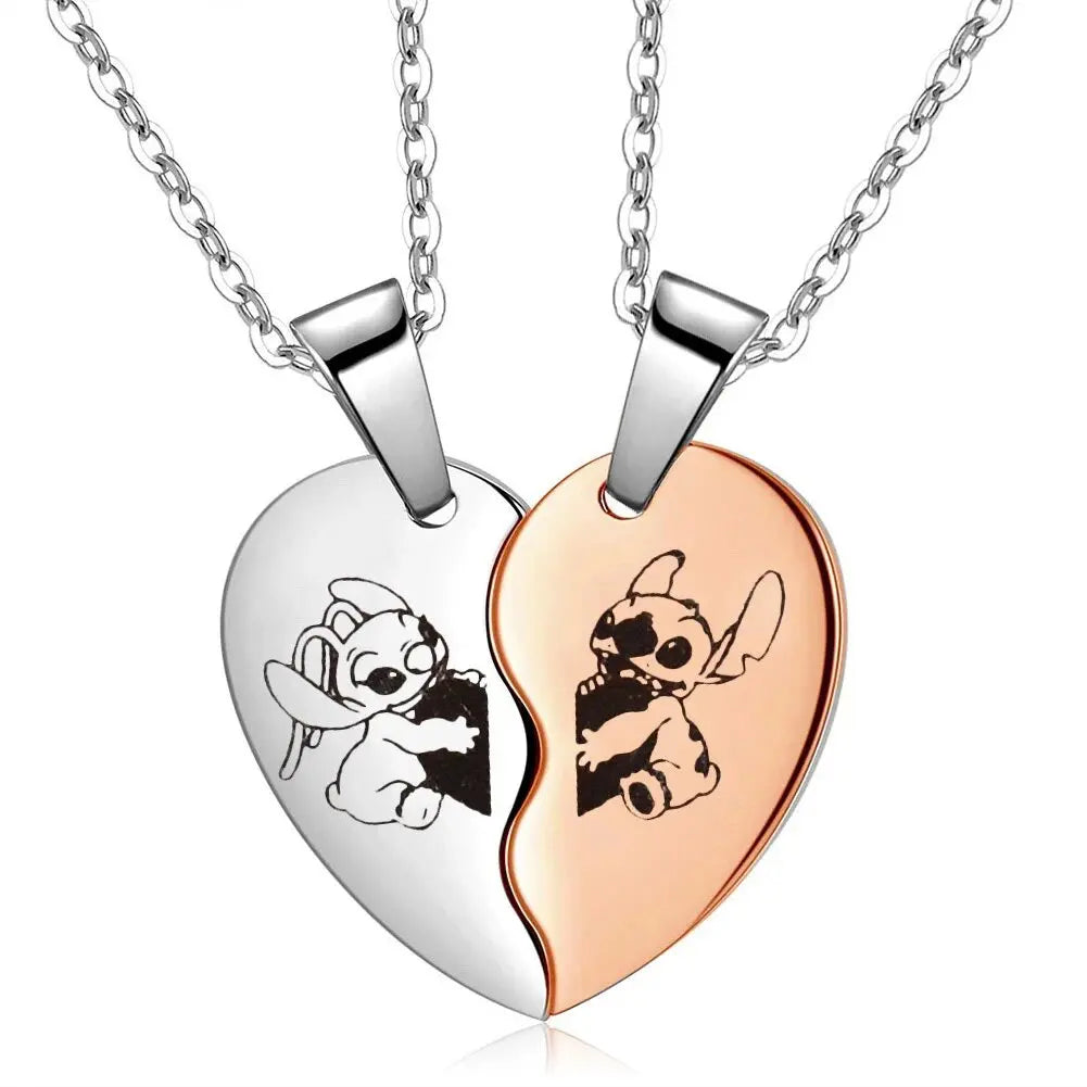 Lilo and Stitch Stainless Steels Pendant Necklace