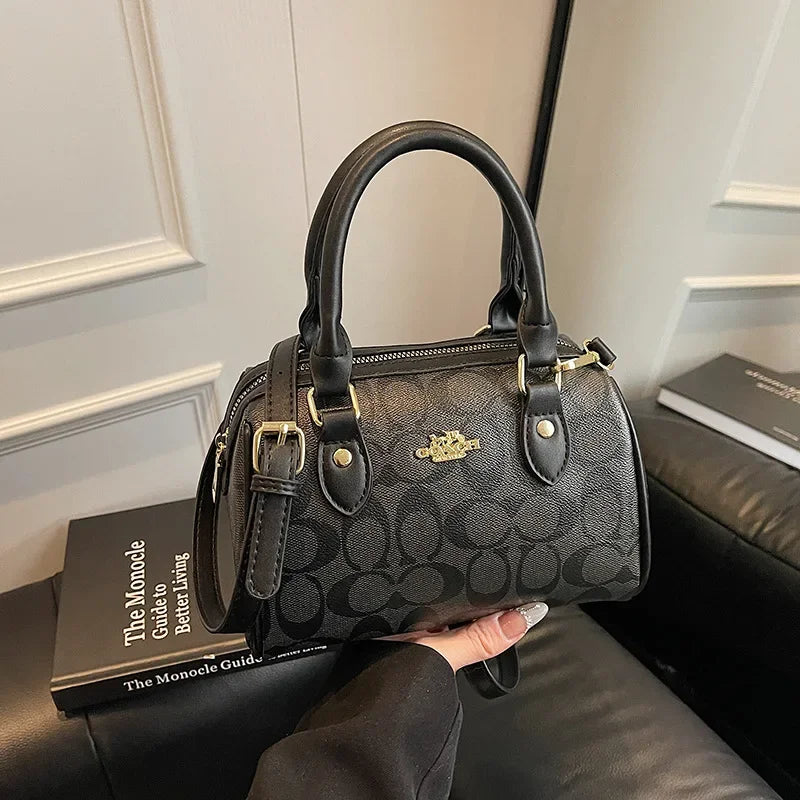 Women's Mini Boston Bucket Bag
