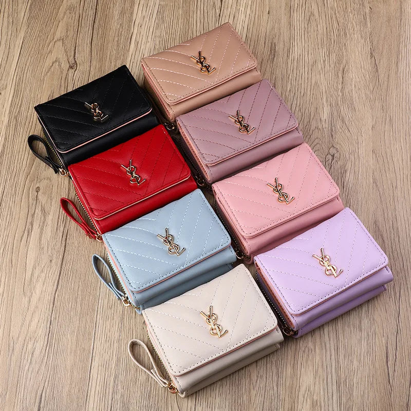 Women's wallet, fashionable and simple multi slot