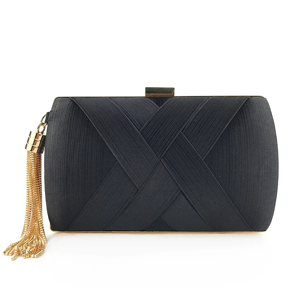 Fashion Women Bags Tassel Ladies Clutch Purse