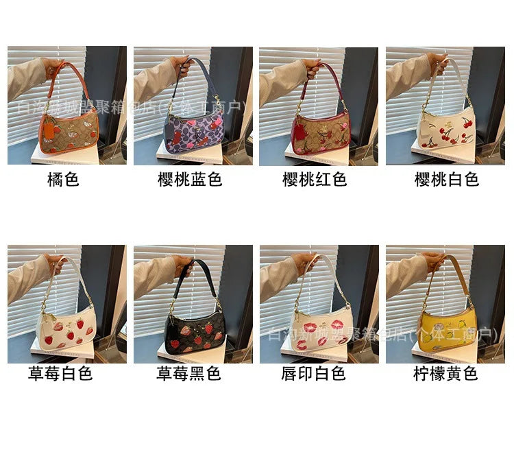 Premium Chain Armpit Bag, Coach-style Luxury Niche, Fashion Crossbody for Women