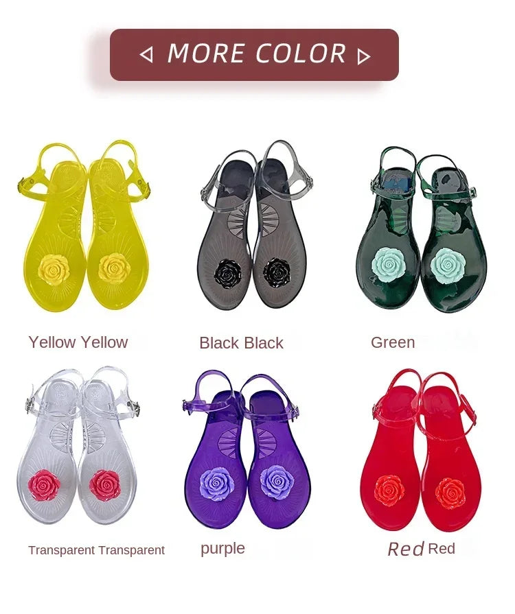 Ladies Slippers Cartoon Fruit Pattern