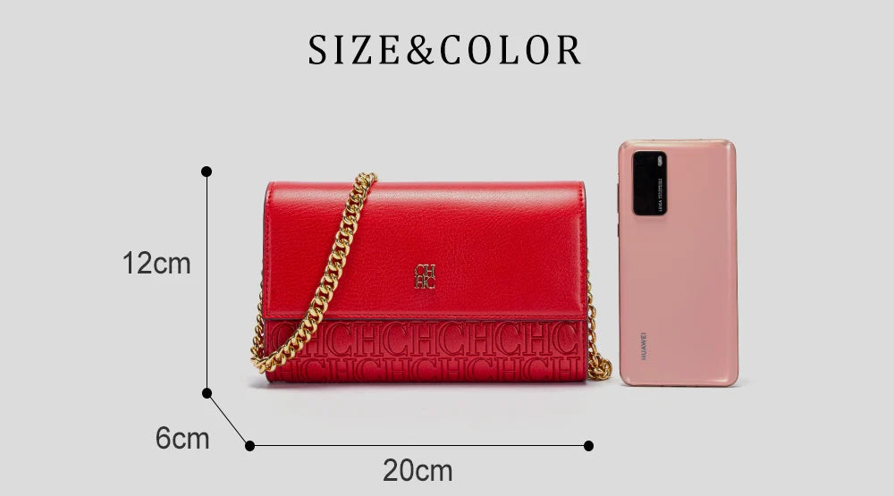 CH Exquisite Craftsmanship Women's Chain Bag Light Luxury