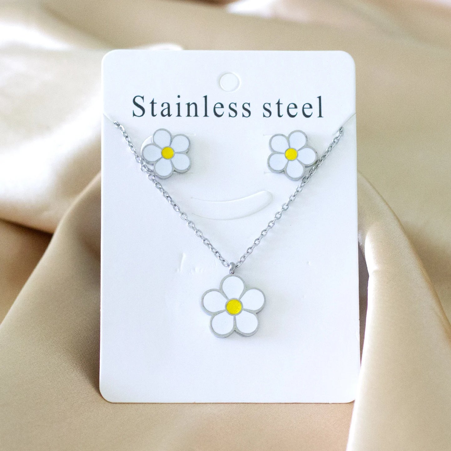 Elegant Fine Jewelry Sets Stainless Steel