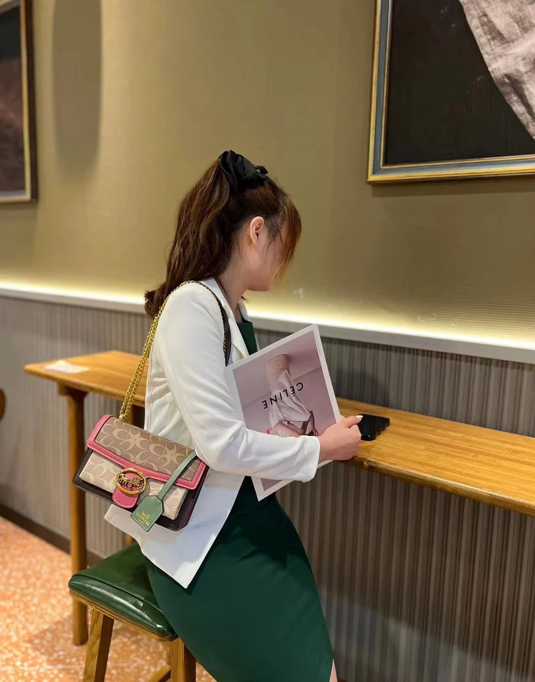 Light luxury women's bag inspired
