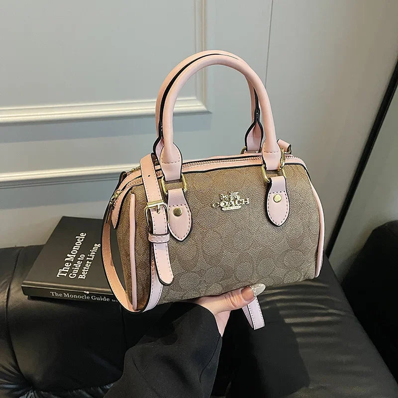 Women's Mini Boston Bucket Bag