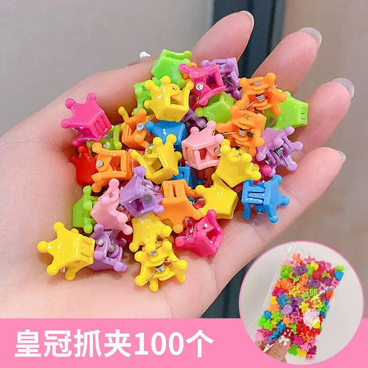 Colorful Small Claw Clips Girls Cute Mixed