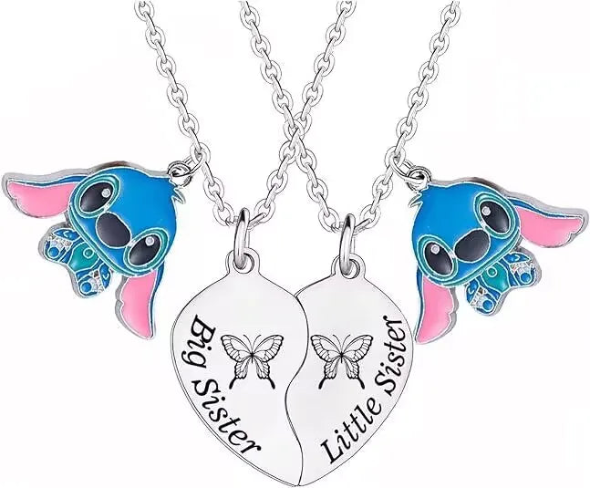 Lilo and Stitch Stainless Steels Pendant Necklace