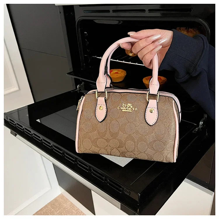 Women's Mini Boston Bucket Bag