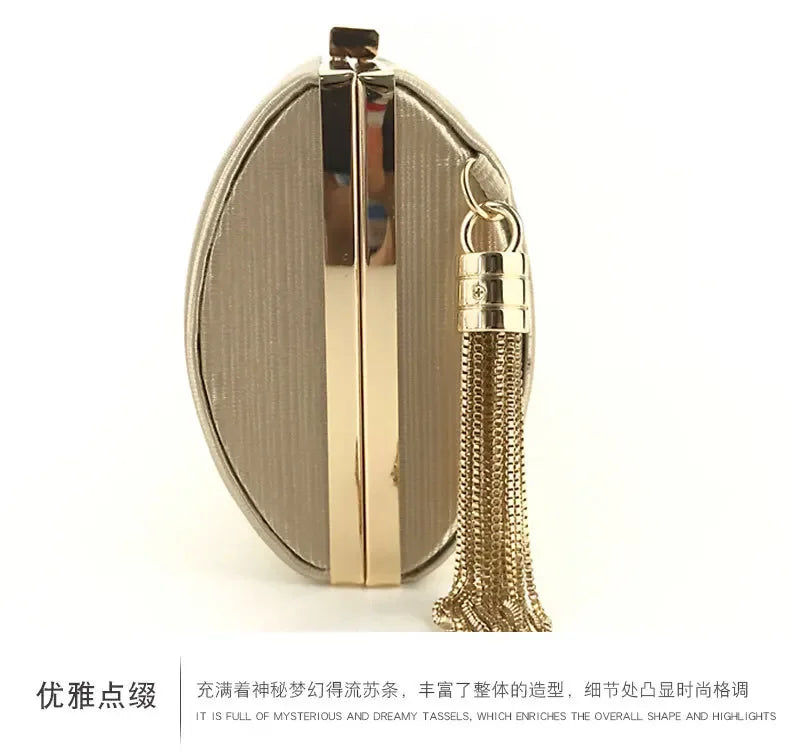 Fashion Women Bags Tassel Ladies Clutch Purse