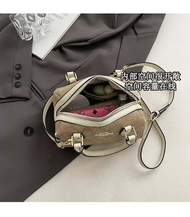 Women's Mini Boston Bucket Bag