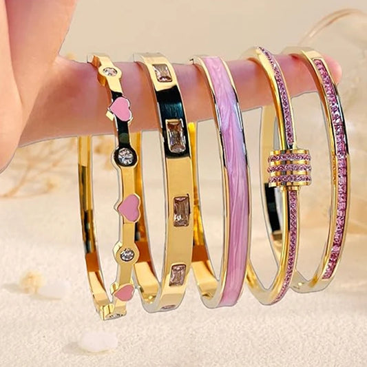 18K Gold Plated Stainless Steel Bracelet