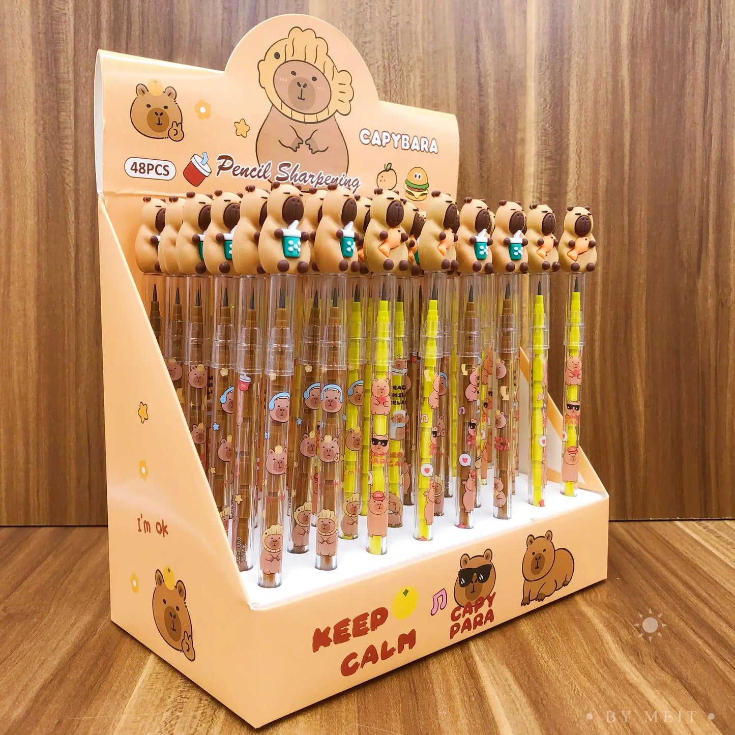 Learning Stationery Kawaii Kapibala Bullet Head Pencil