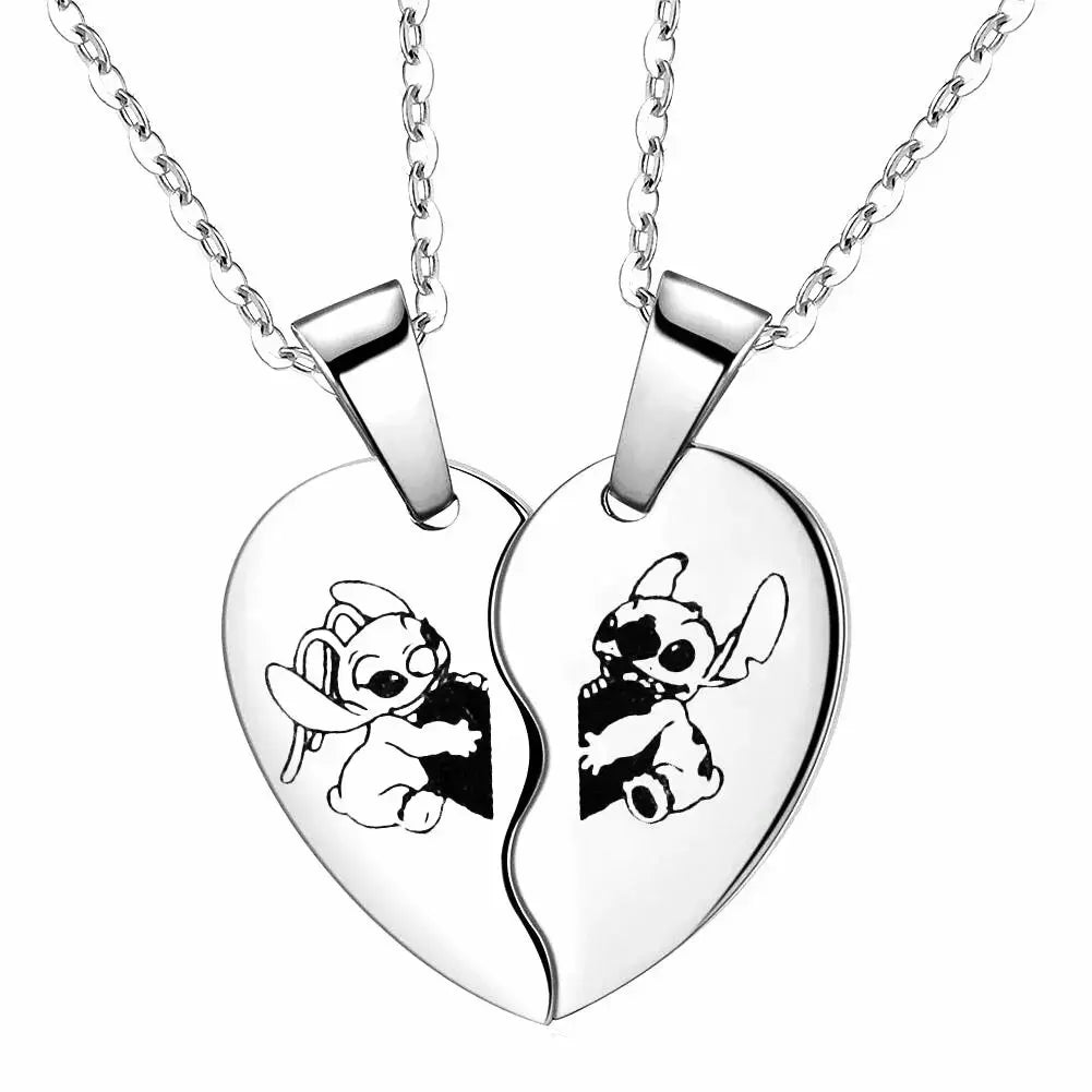 Lilo and Stitch Stainless Steels Pendant Necklace