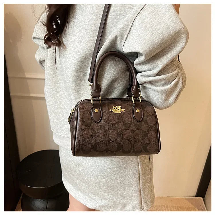 Women's Mini Boston Bucket Bag