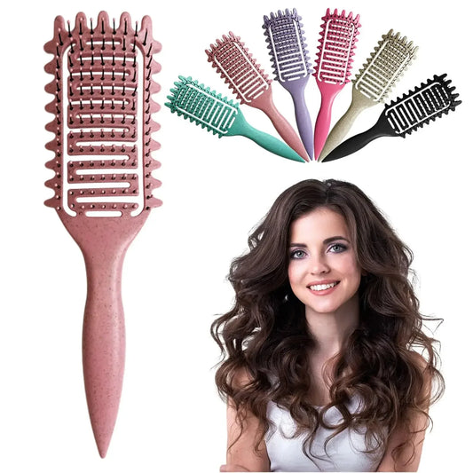 Curly Hair Brush Curl Define Styling