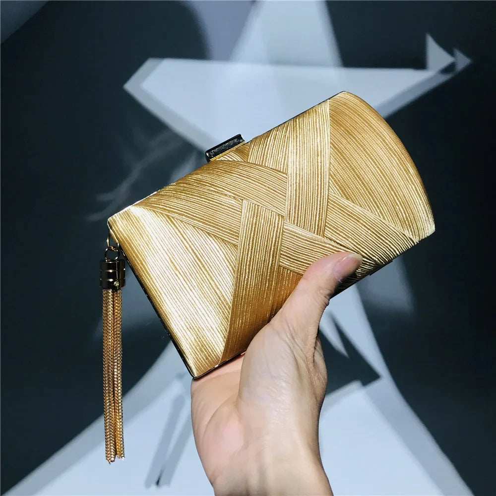 Fashion Women Bags Tassel Ladies Clutch Purse