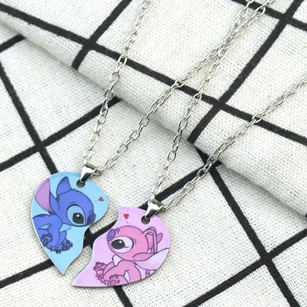 Lilo and Stitch Stainless Steels Pendant Necklace
