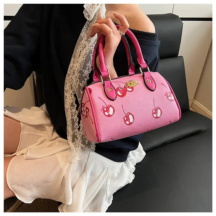 Women's Mini Boston Bucket Bag